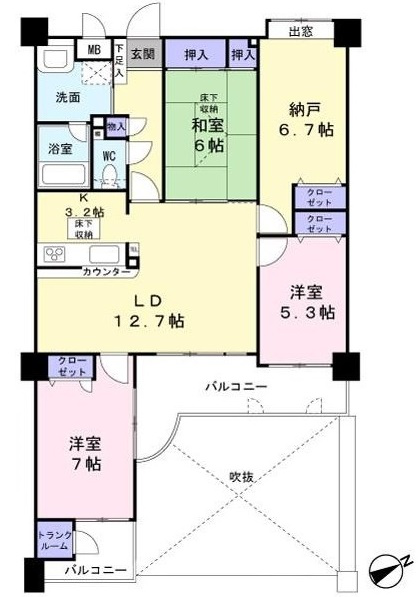 希少な4LDK!