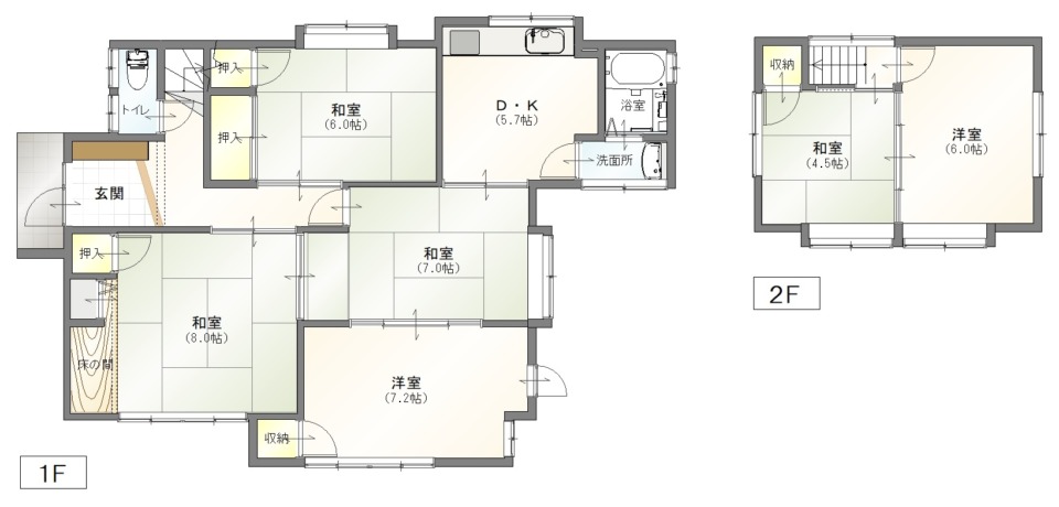 【おすすめ】【中古戸建】呉市西惣付町