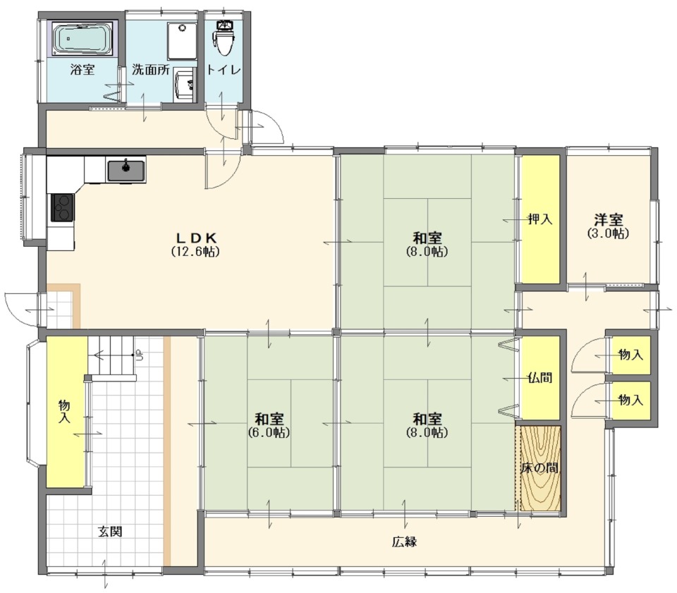 【おすすめ】【中古戸建】呉市阿賀北7丁目