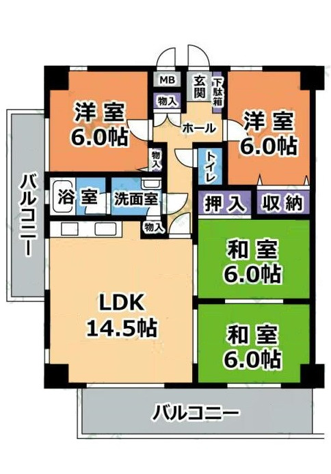 【中古マンション】呉市和庄1丁目