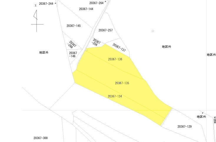 【売地】東広島市黒瀬町津江イラスケ