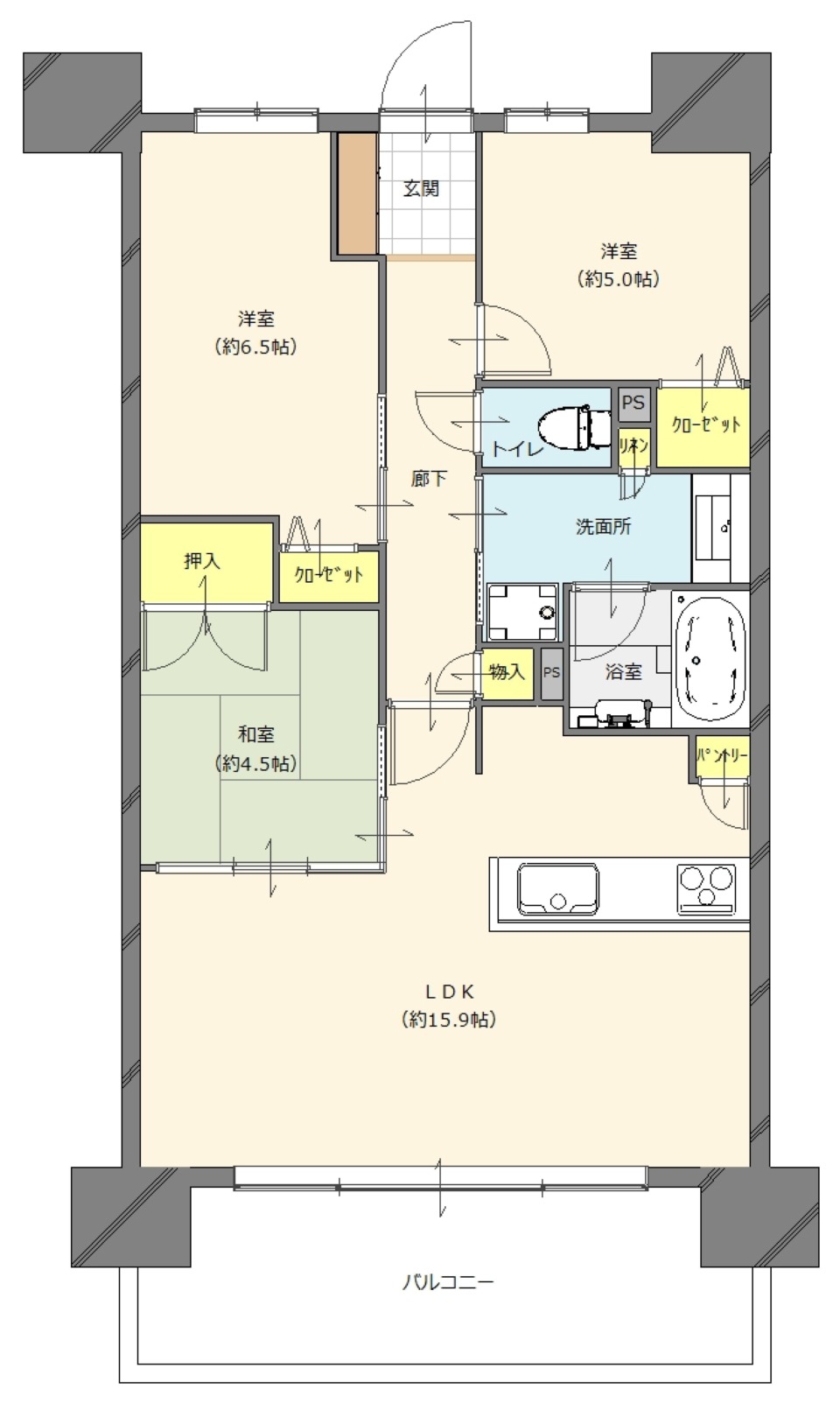 【おすすめ】【中古マンション】呉市西中央3丁目