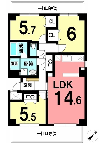 【中古マンション】呉市西中央1丁目