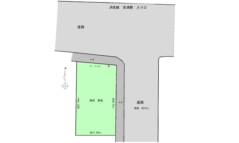 【売地】呉市安浦町中央1丁目