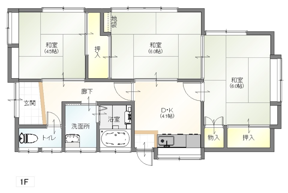 【おすすめ】【中古戸建】呉市焼山政畝1丁目