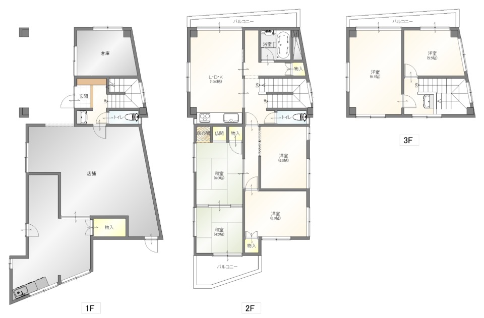 【おすすめ】【中古戸建】呉市長迫町