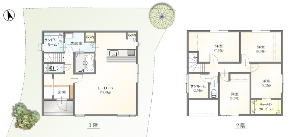 【おすすめ】【新築戸建】呉市西辰川2丁目　No.3