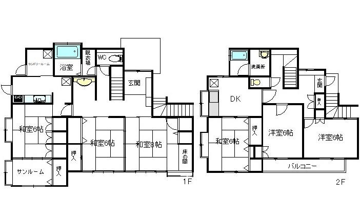 【中古戸建】呉市焼山桜ヶ丘1丁目