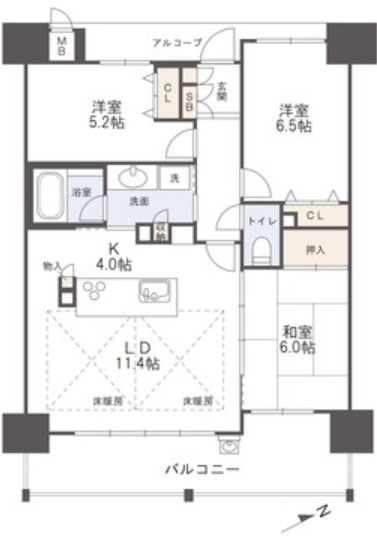 【中古マンション】呉市広大新開1丁目