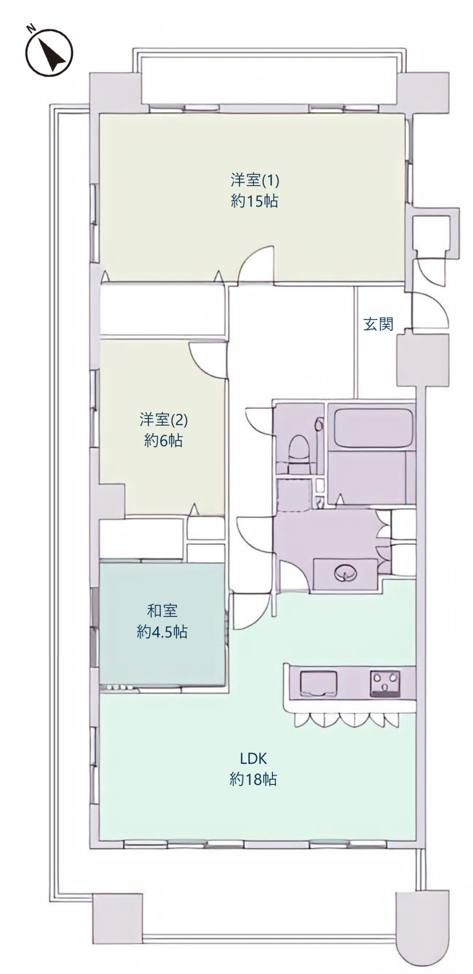 【おすすめ】【中古マンション】呉市中通2丁目
