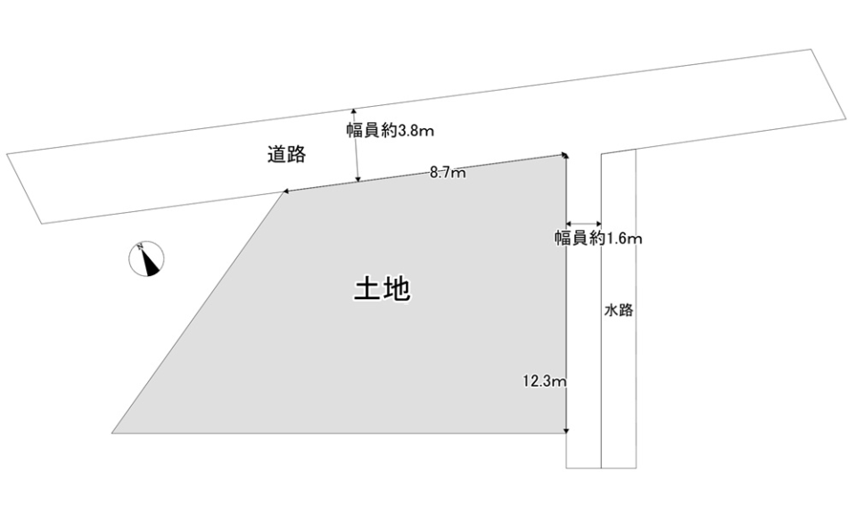 【売地】呉市上山田町