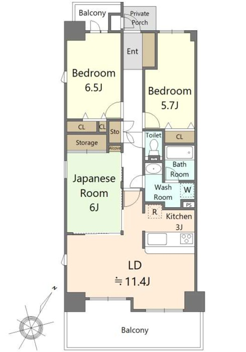 【中古マンション】呉市三条1丁目