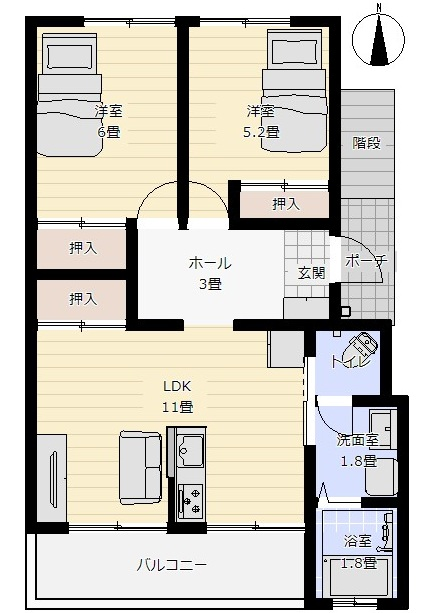 【中古マンション】呉市焼山東１丁目