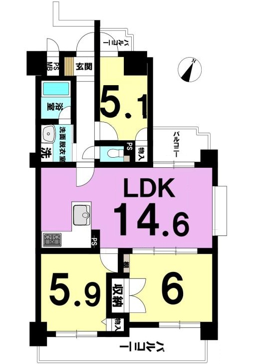 【中古マンション】呉市本通7丁目