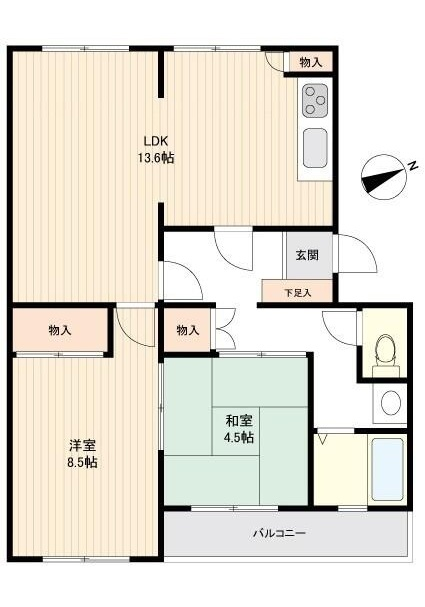 【中古マンション】呉市焼山中央3丁目