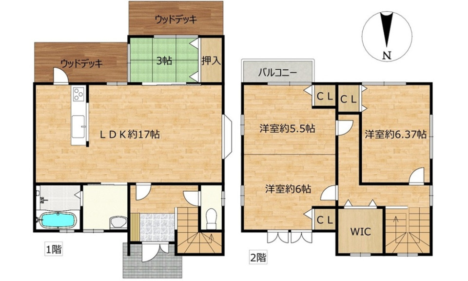 【中古戸建】呉市焼山宮ヶ迫2丁目