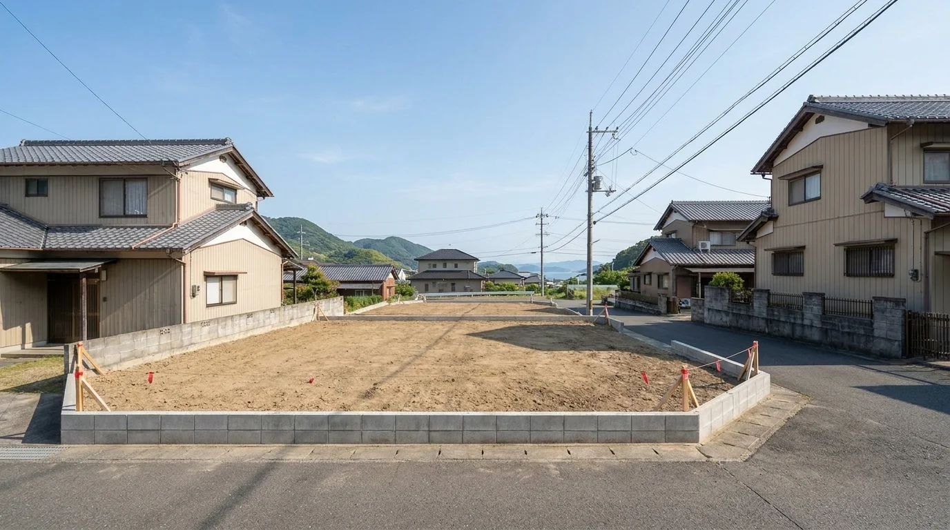 呉市で土地を買う前に知っておきたいこと｜坪単価だけでは分からない「斜面・擁壁・狭い道」と総額の考え方
